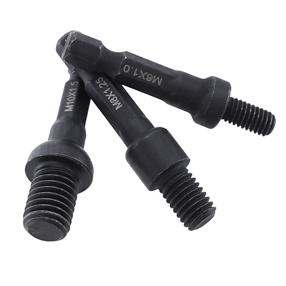 Power Tools Lowes - 3 Stuks Socket Adapter M6/M8/M10 Cr-Mo