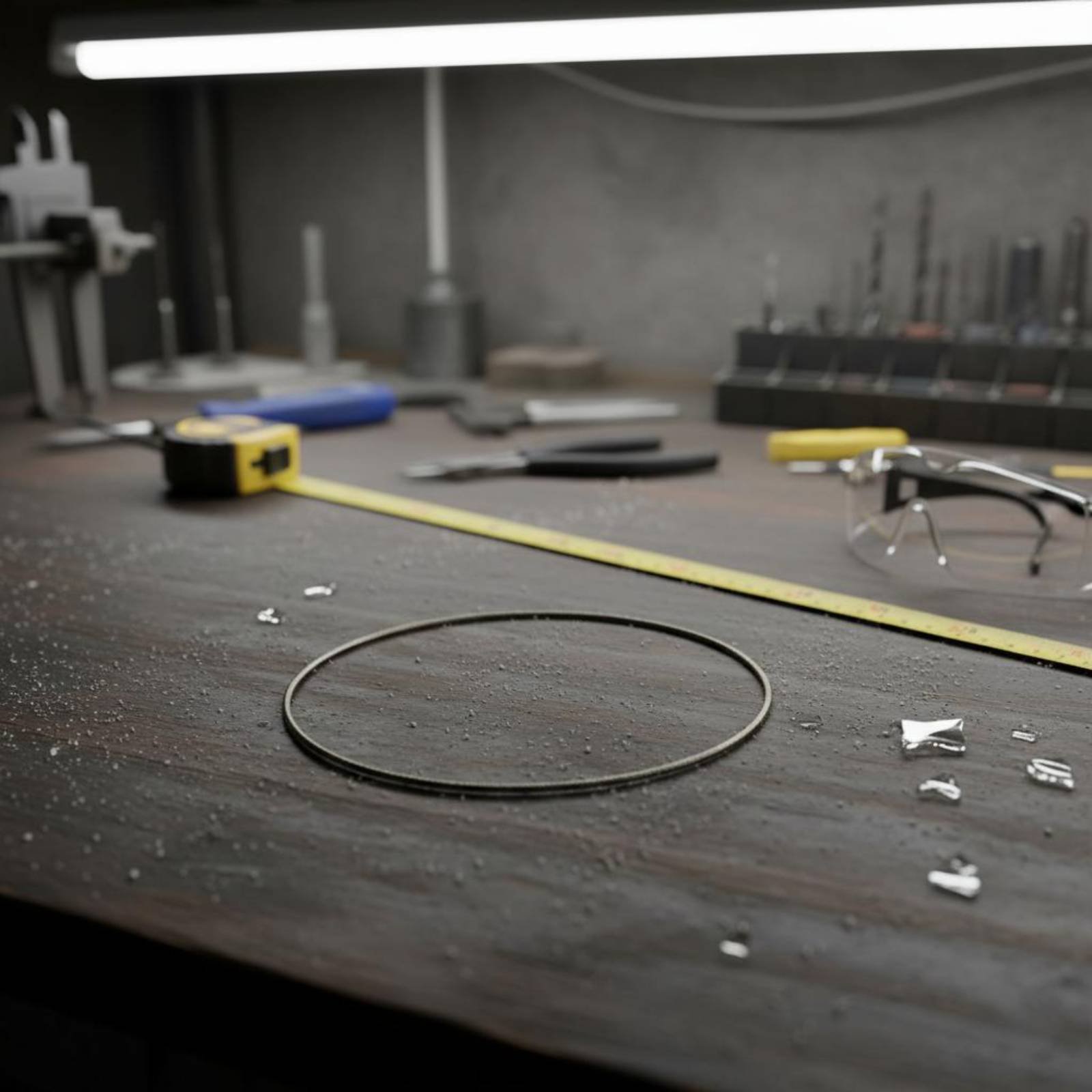 Power Tools Workshop - Crystal Loop snijmes Continu lopende Crystal