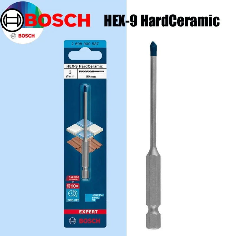 Power Tools Workshop - BOSCH Hex-9 Hardkeramische Boorbits EXPERT Kleine