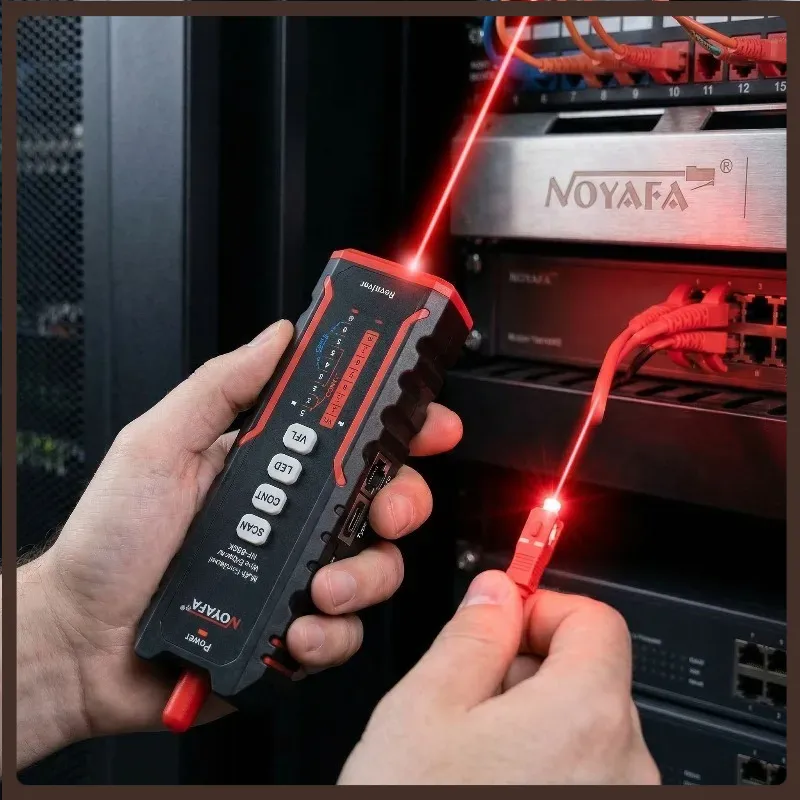 Power Tools Red - NOYAFA NF-859GT/GS/MG Professionele Netwerkkabeltesttool Draadzoeker Paardetectieapparaat