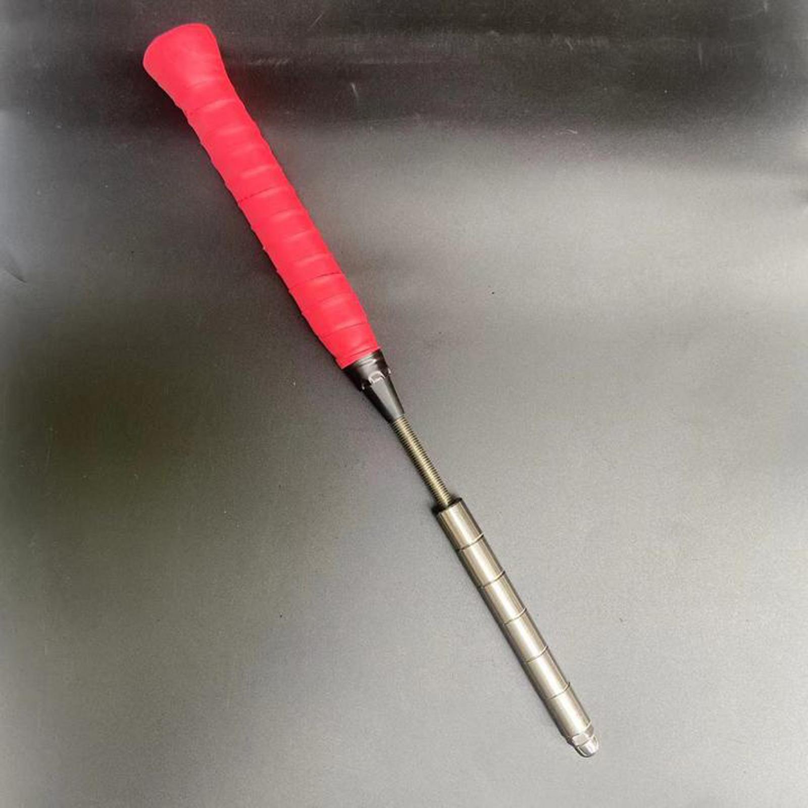 Power Tools Skills - Badmintontrainer Houten Swing Racket met Verstelbaar