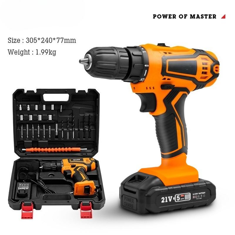 Power Tools You Must Have - 21V/16.8V Accu-boormachine Compacte elektrische schroevendraaier met