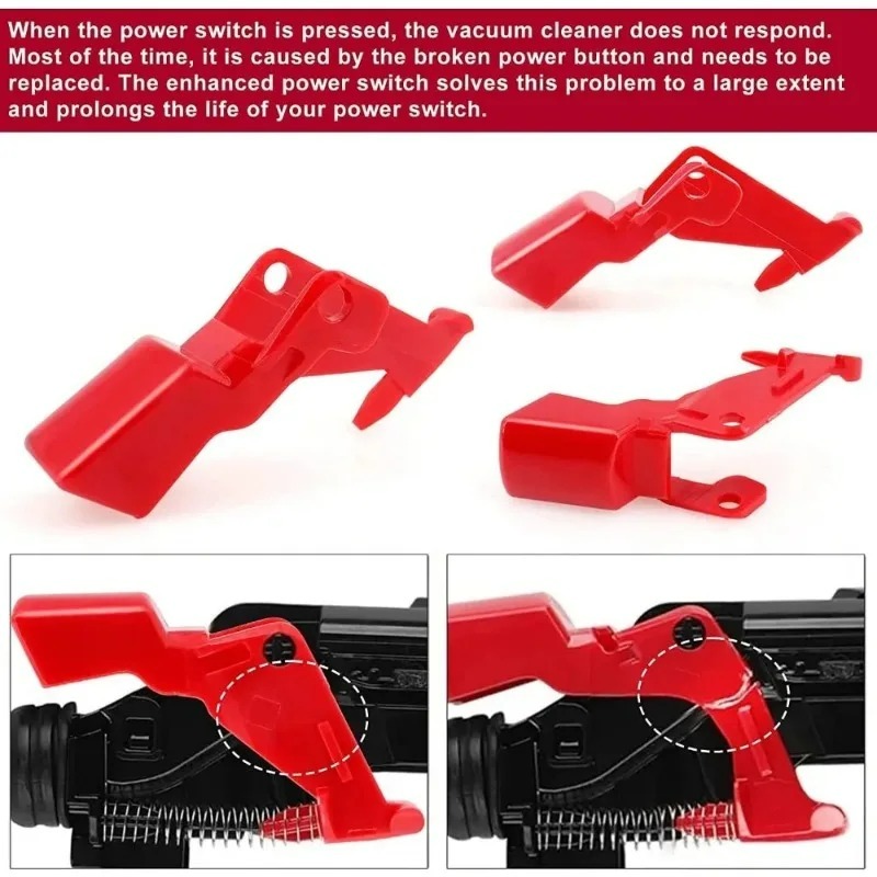 Power Tools Red - Voor Stofzuiger Schakelaar Knop Rode Knop