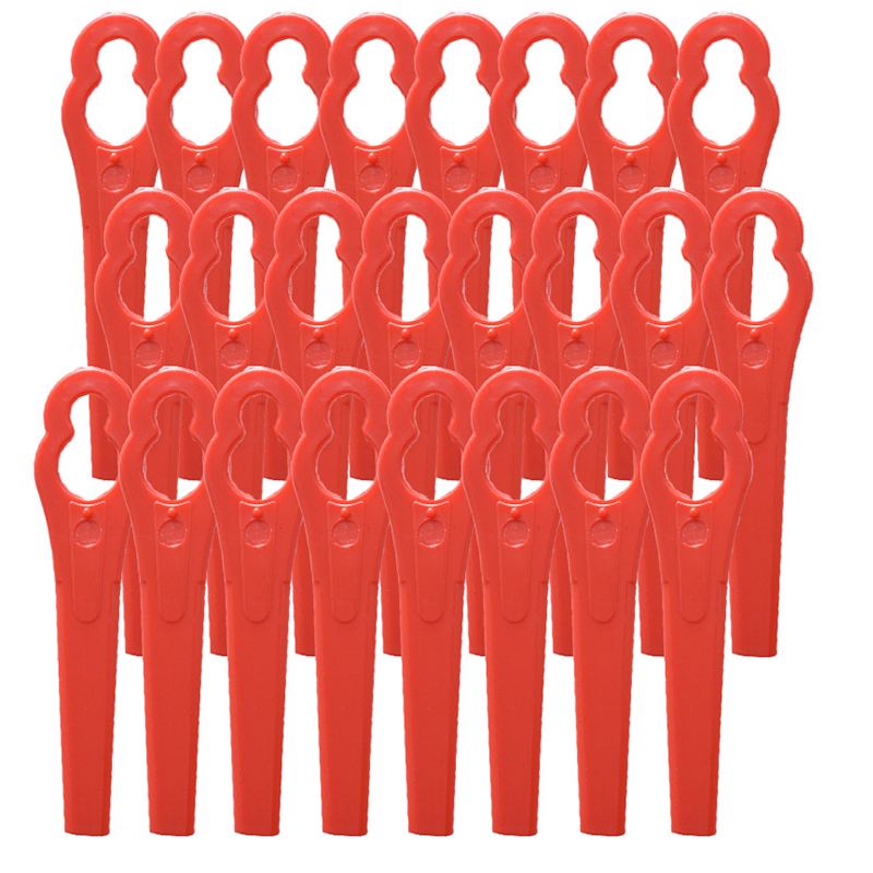 Power Tools Red - 50 Stuks Rode Plastic Vervangende Messen