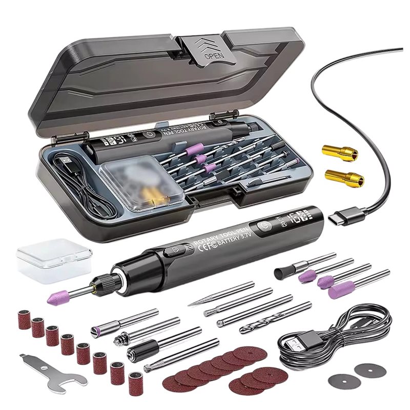 Power Tools Workshop - FYBL-Draadloze Elektrische Mini Grinder 3.7V 10000-16000R