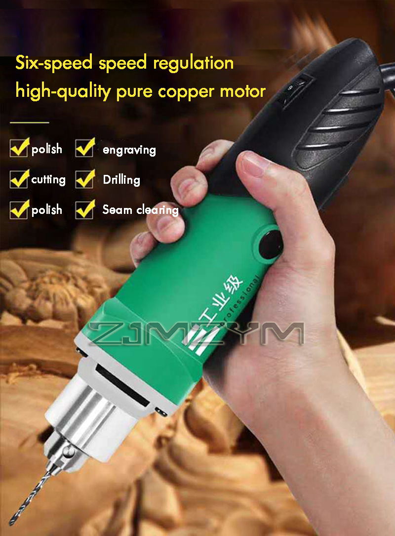 Power Tools Equipment - 6-positie variabele snelheid krachtige graveur elektrische