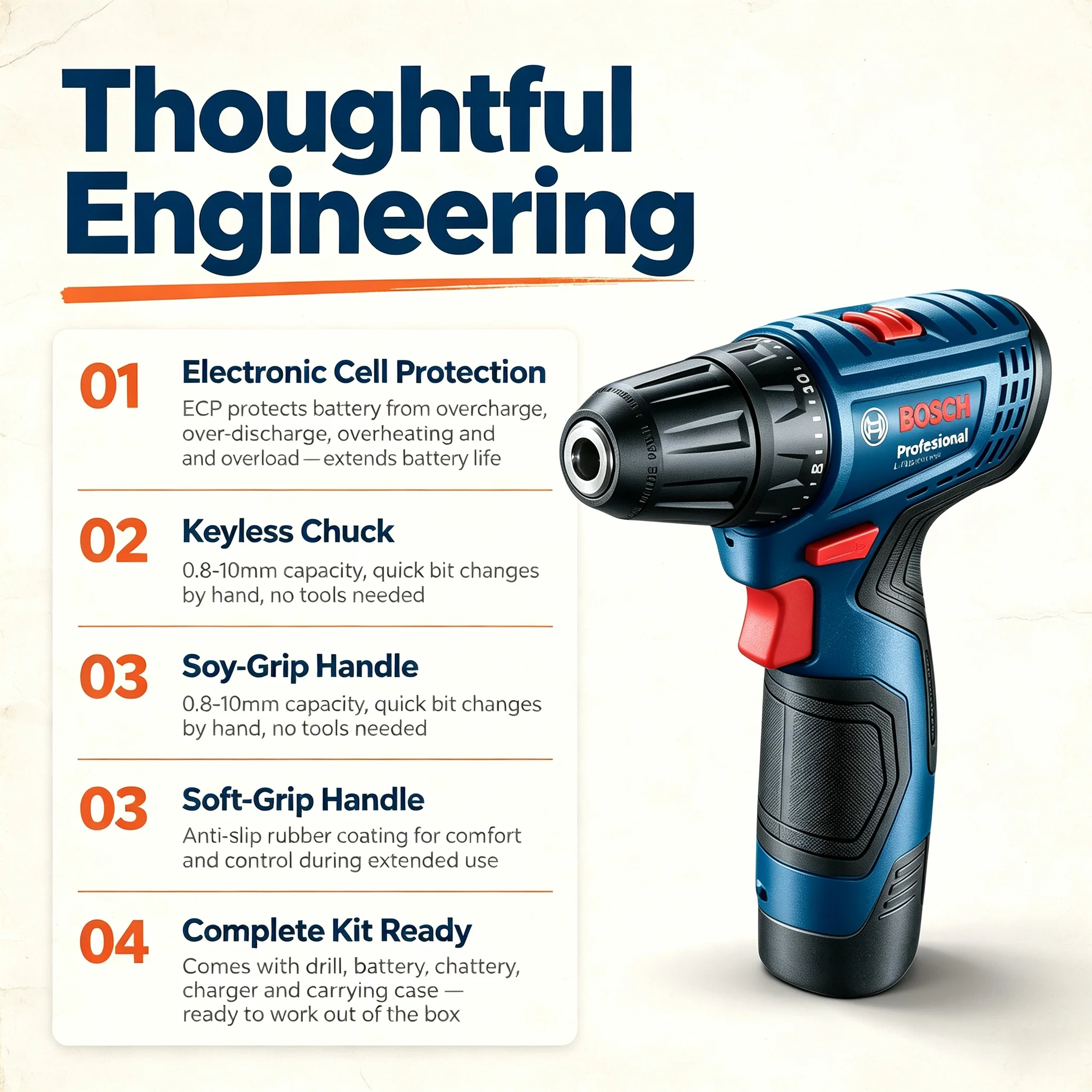 Bosch Professional GSR120-LI 1 - Power Tools Hand Tools recensie en prijs