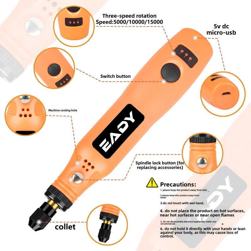 USB draadloze roterende gereed - Power Tools Workshop recensie en prijs