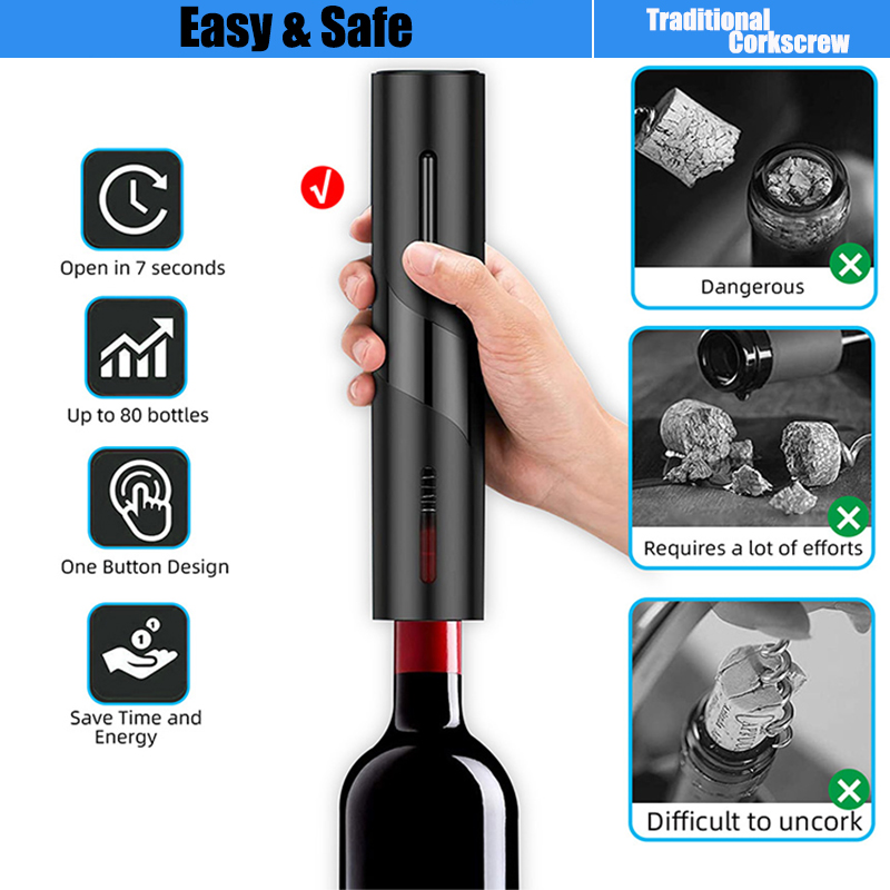 Elektrische Wijnflesopener Aut - Power Tools Red recensie en prijs