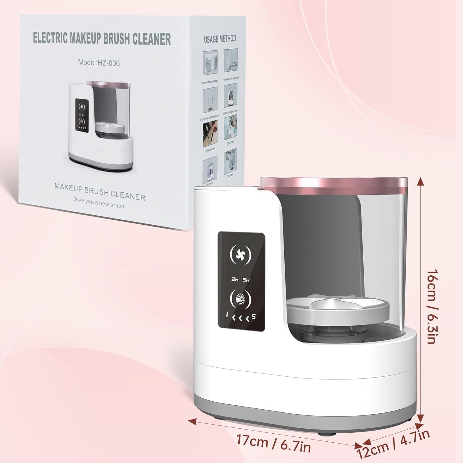 Automatische roterende make-up - Power Tools Equipment recensie en prijs