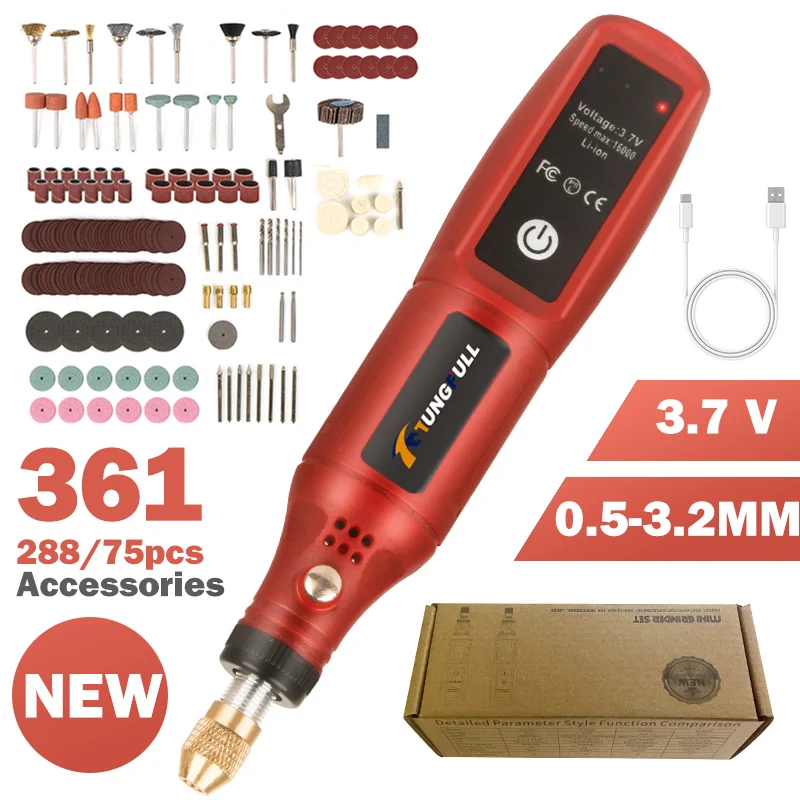 USB oplaadbare draadloze grave - Power Tools Workshop recensie en prijs
