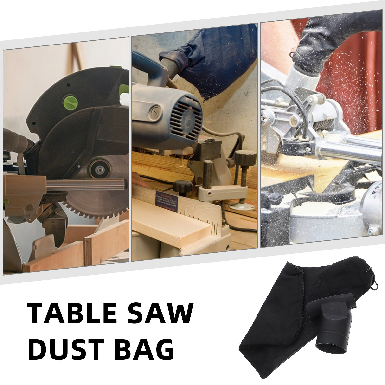 Zwarte stofopvangzak, universe - Bag Power Tools recensie en prijs